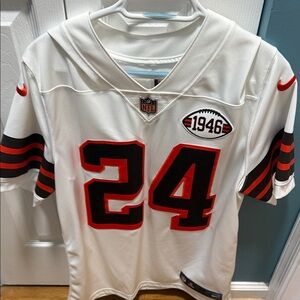 NFL White Cleveland Browns Jersey
